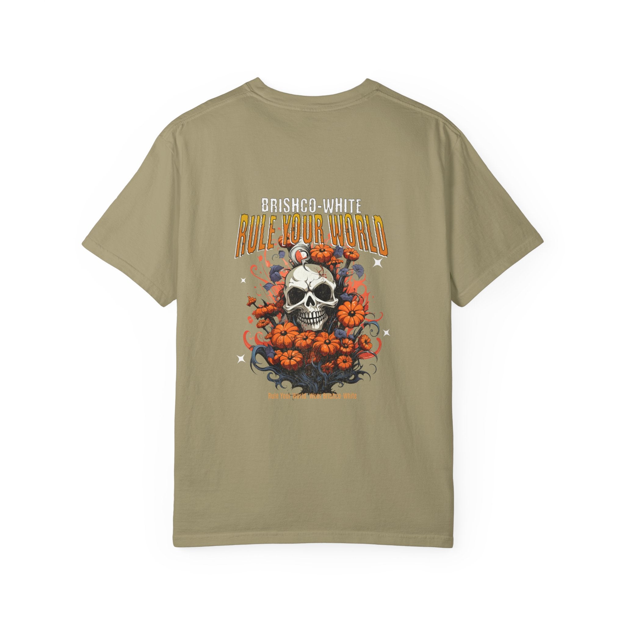 Skull Floral Unisex Tee, Vintage-Inspired T-Shirt, Casual Streetwear, Grunge Fashion, Perfect for Halloween & Every Day