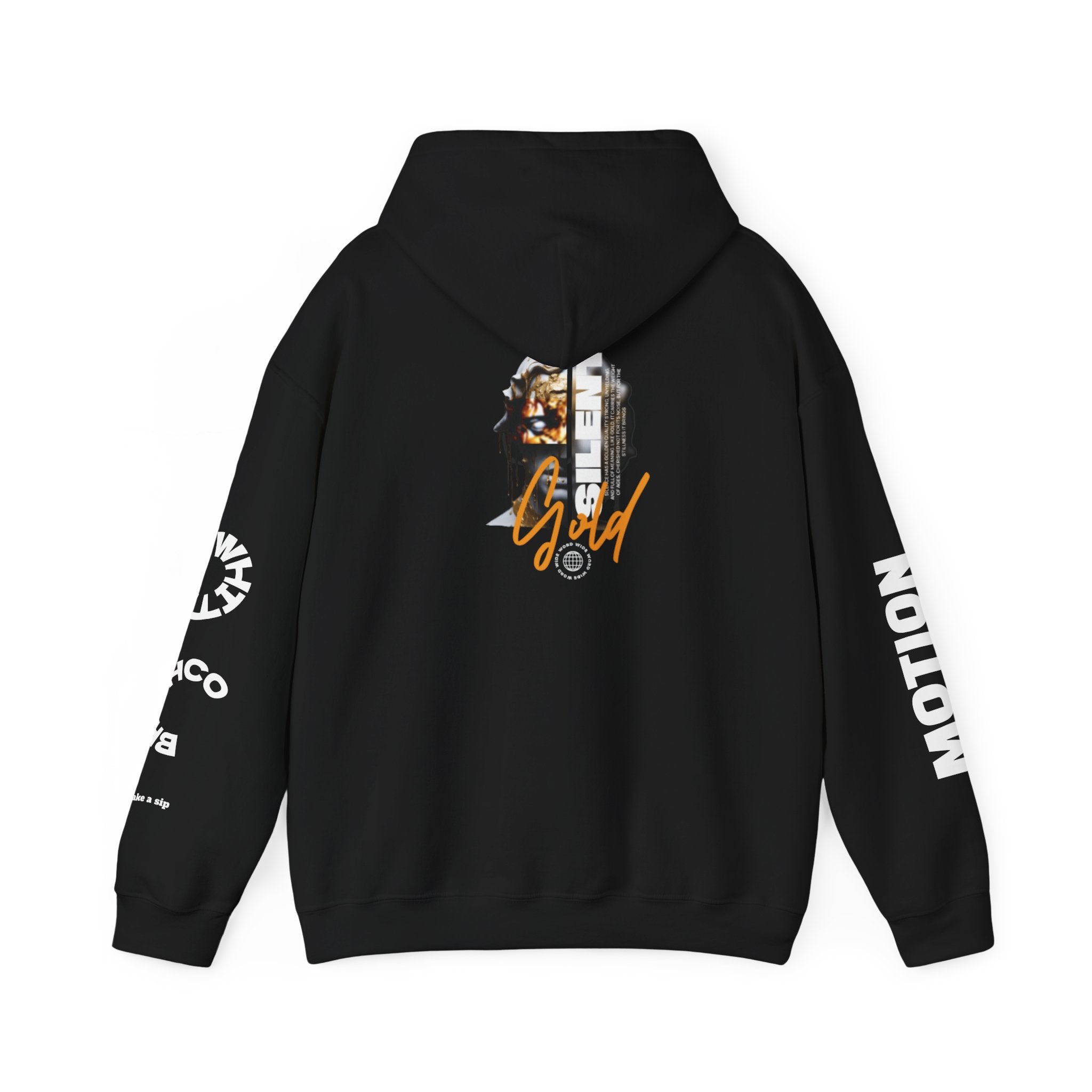 Gold Lion Unisex Heavy Blend Hooded Sweatshirt, Cozy Fall Fashion, Great Gift for Birthdays, Casual Outfit, Relaxed Vibes