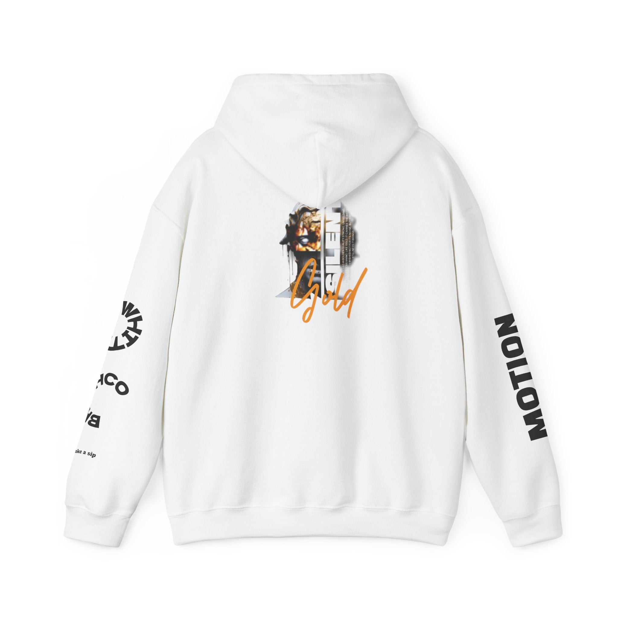 Gold Lion Unisex Heavy Blend Hooded Sweatshirt, Cozy Fall Fashion, Great Gift for Birthdays, Casual Outfit, Relaxed Vibes