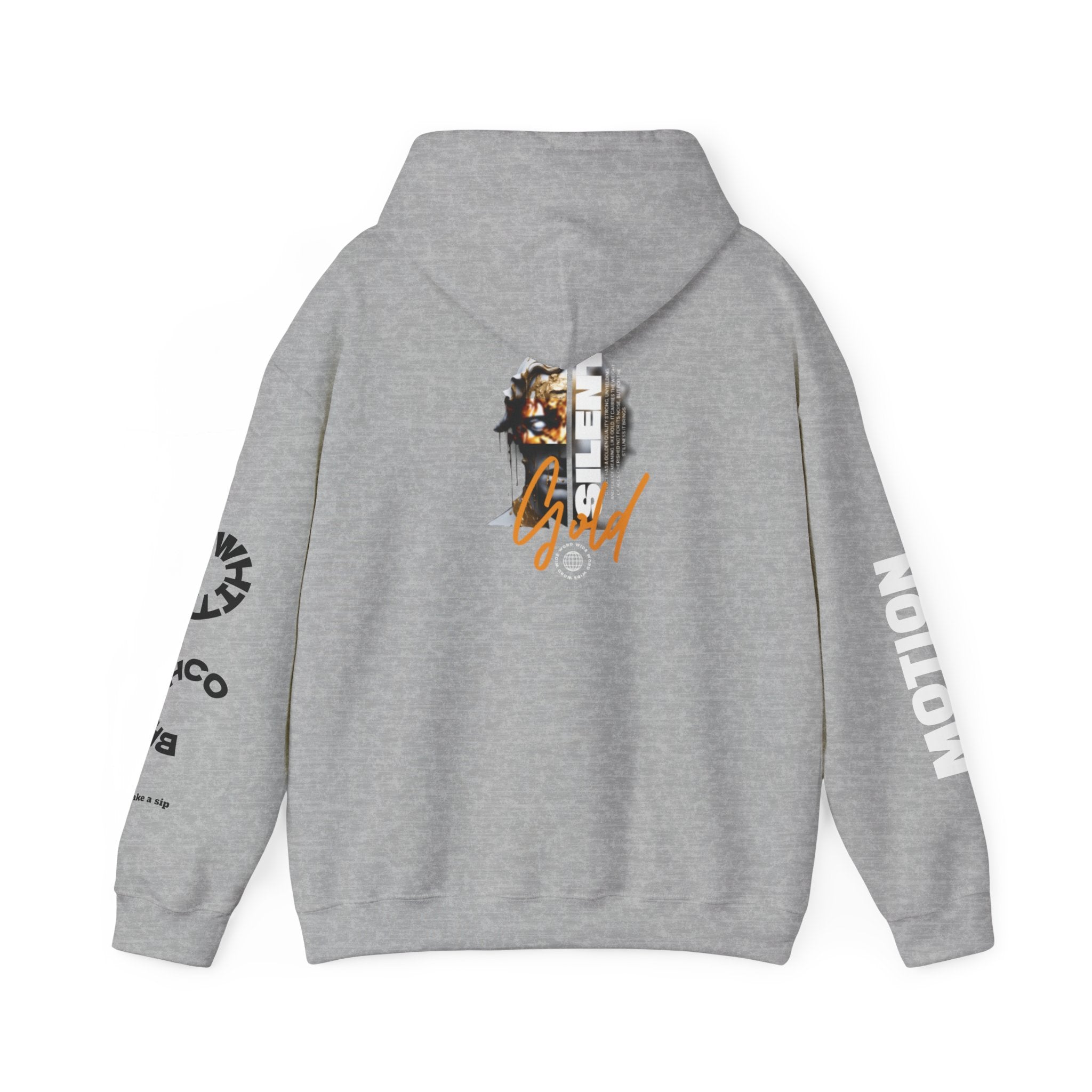 Gold Lion Unisex Heavy Blend Hooded Sweatshirt, Cozy Fall Fashion, Great Gift for Birthdays, Casual Outfit, Relaxed Vibes