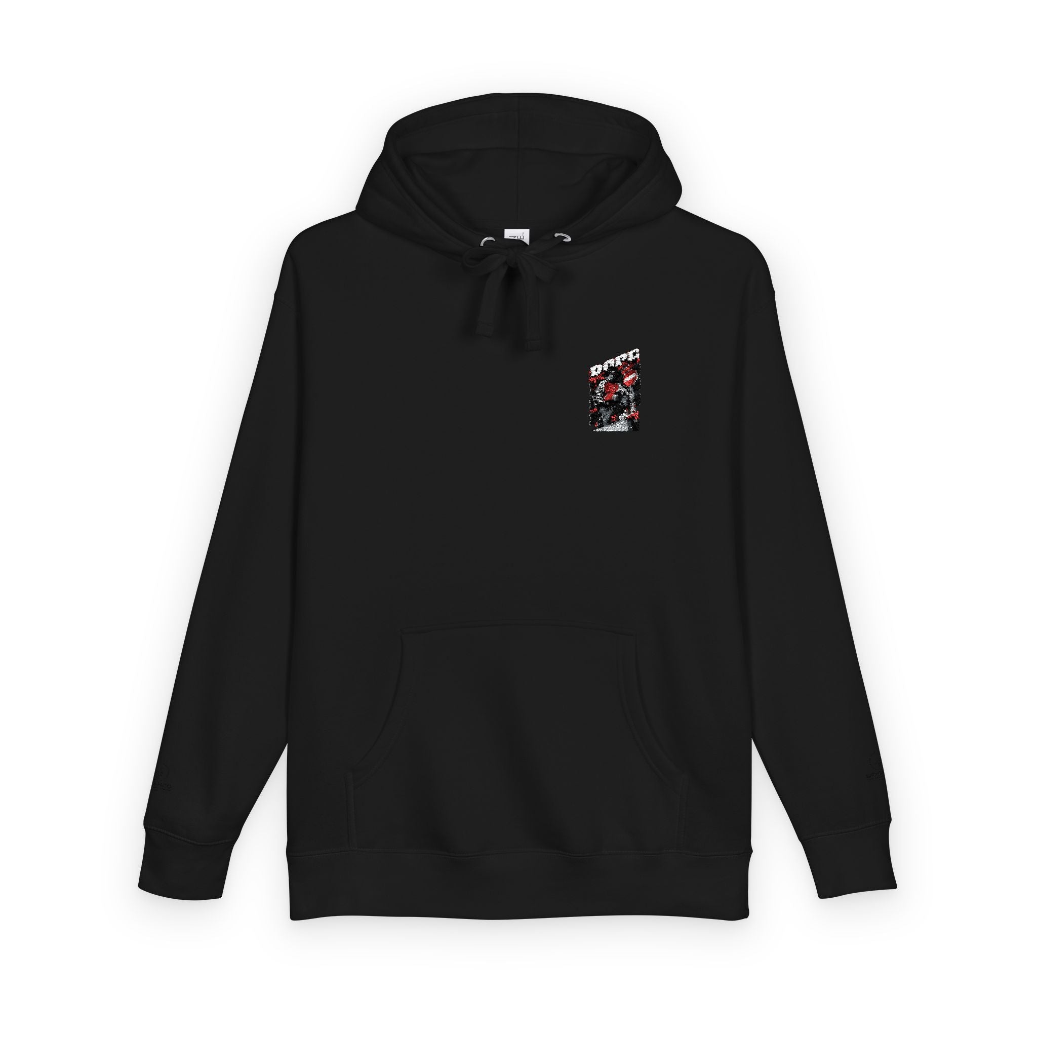 Cozy Unisex Fleece Hoodie with Colorful Graphic Design, Casual Wear, Gift for Him/Her, Holiday Hoodie, Comfortable Sweatshirt, Stylish