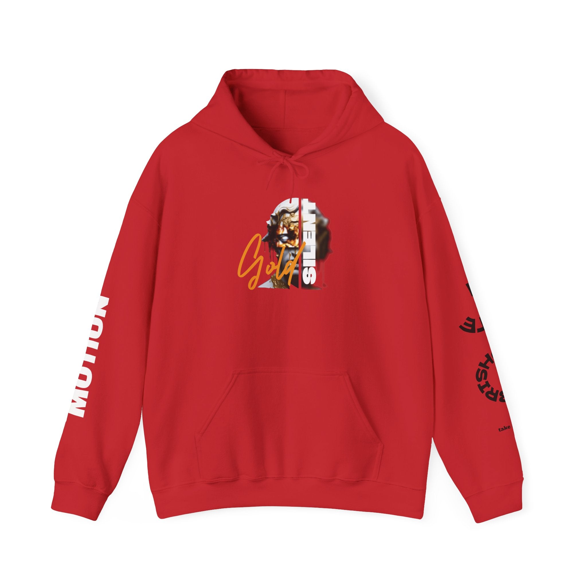 Gold Lion Unisex Heavy Blend Hooded Sweatshirt, Cozy Fall Fashion, Great Gift for Birthdays, Casual Outfit, Relaxed Vibes
