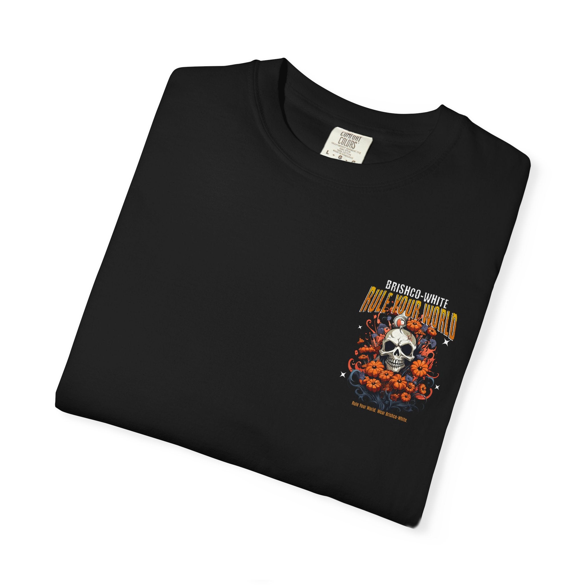 Skull Floral Unisex Tee, Vintage-Inspired T-Shirt, Casual Streetwear, Grunge Fashion, Perfect for Halloween & Every Day
